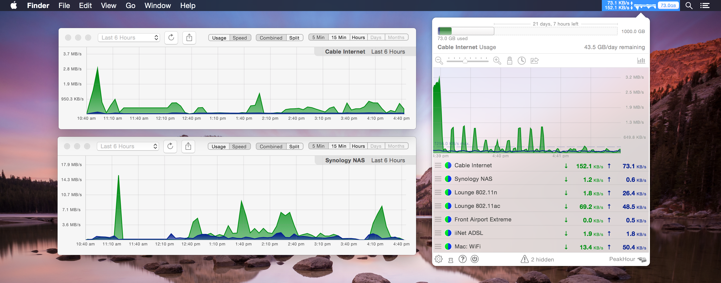 internet speed monitor for mac